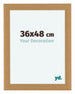 Como MDF Photo Frame 36x48cm Beech Front Size | Yourdecoration.co.uk
