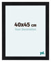 Como MDF Photo Frame 40x45cm Black Matte Front Size | Yourdecoration.co.uk