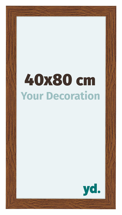 Como MDF Photo Frame 40x80cm Oak Rustic Front Size | Yourdecoration.co.uk