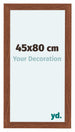 Como MDF Photo Frame 45x80cm Walnut Front Size | Yourdecoration.co.uk