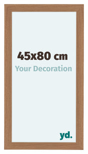 Como MDF Photo Frame 45x80cm Walnut Light Front Size | Yourdecoration.co.uk