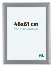 Como MDF Photo Frame 46x61cm Silver Matte Front Size | Yourdecoration.co.uk
