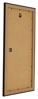 Como MDF Photo Frame 50x100cm Black High Gloss Back Oblique | Yourdecoration.co.uk