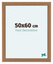 Como MDF Photo Frame 50x60cm Walnut Light Front Size | Yourdecoration.co.uk