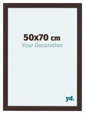 Como MDF Photo Frame 50x70cm Oak Dark Front Size | Yourdecoration.co.uk