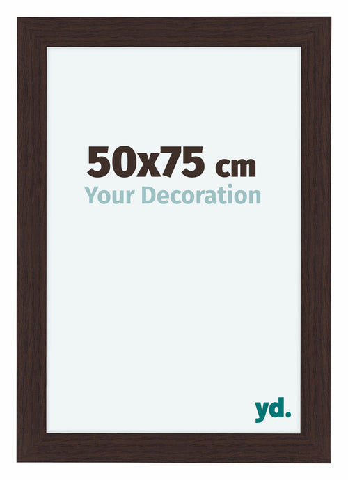 Como MDF Photo Frame 50x75cm Oak Dark Front Size | Yourdecoration.co.uk