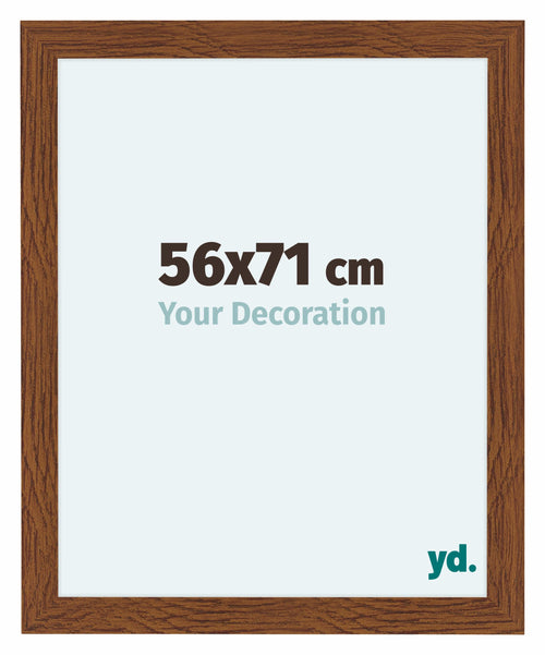 Como MDF Photo Frame 56x71cm Oak Rustic Front Size | Yourdecoration.co.uk