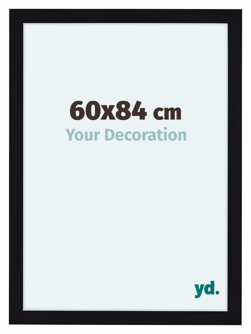 Como MDF Photo Frame 60x84cm Black High Gloss Front Size | Yourdecoration.co.uk