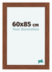 Como MDF Photo Frame 60x85cm Walnut Front Size | Yourdecoration.co.uk