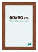 Como MDF Photo Frame 60x90cm Walnut Front Size | Yourdecoration.co.uk