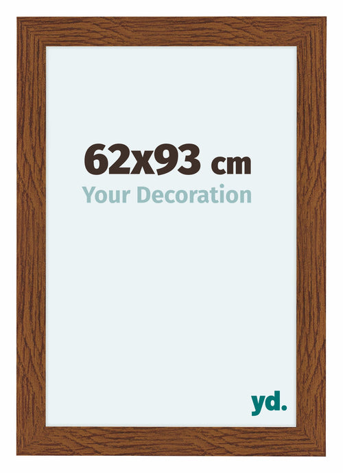 Como MDF Photo Frame 62x93cm Oak Rustic Front Size | Yourdecoration.co.uk