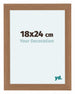 Como MDF Photo Frame 75x98cm Walnut Light Front Size | Yourdecoration.co.uk