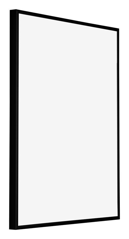 Kent Aluminium Photo Frame 24x30cm Black Matt Front Oblique | Yourdecoration.co.uk