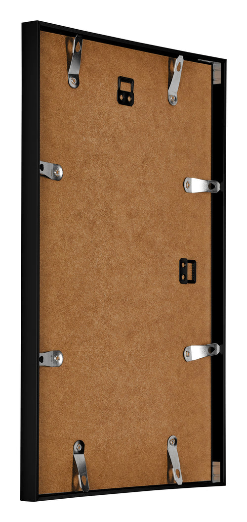 Kent Aluminium Photo Frame 32x45cm Black Matte Back Oblique | Yourdecoration.co.uk