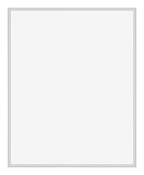 Miami Aluminium Photo Frame 56x71cm Silver Matt Front | Yourdecoration.co.uk