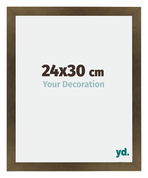 Mura MDF Photo Frame 24x30cm Bronze Design Front Size | Yourdecoration.co.uk