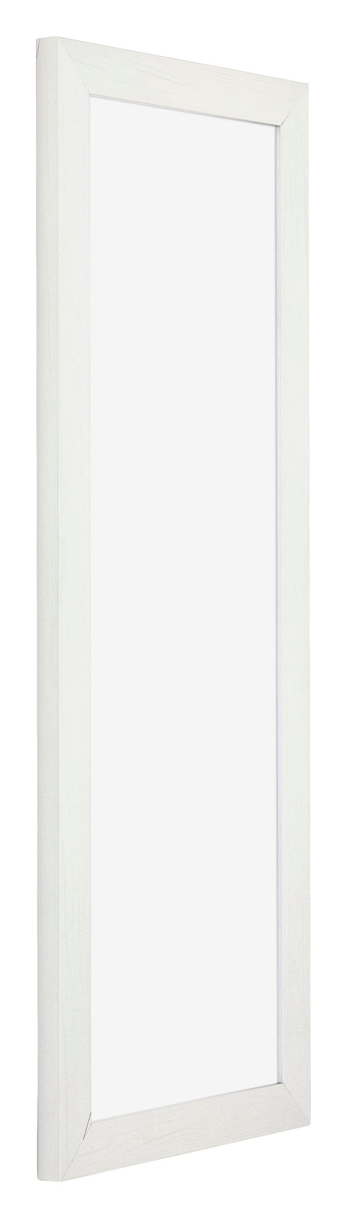 Mura MDF Photo Frame 33x98cm Blanc Patiné Front Oblique | Yourdecoration.co.uk