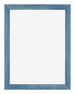 Mura MDF Photo Frame 60x80cm Bright Blue Swept Front | Yourdecoration.co.uk