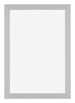 Mura MDF Photo Frame 62x93cm Silver Matte Front | Yourdecoration.co.uk