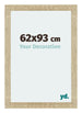 Mura MDF Photo Frame 62x93cm Sonoma Oak Front Size | Yourdecoration.co.uk