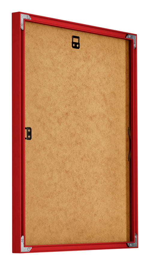 New York Aluminium Photo Frame 28x35cm Ferrari Red Back Oblique | Yourdecoration.co.uk