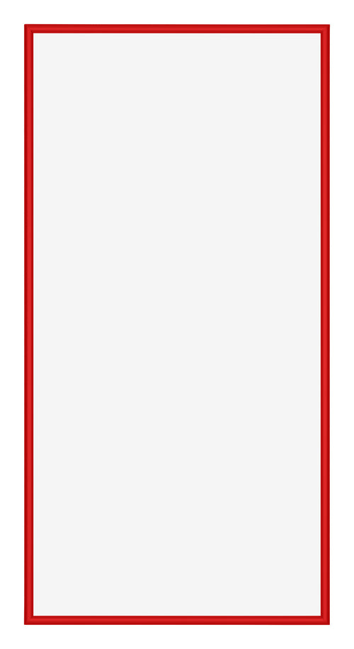 New York Aluminium Photo Frame 30x60cm Ferrari Red Front | Yourdecoration.co.uk