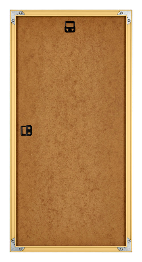 New York Aluminium Photo Frame 40x70cm Gold Shiny Back | Yourdecoration.co.uk