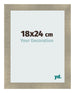 Photo Frame 18x24cm Gold Vintage MDF Pisa Front Size | Yourdecoration.co.uk