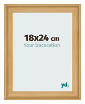 Photo Frame 18x24cm Pine Woodgrain MDF Lazio Front Size | Yourdecoration.co.uk
