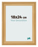 Photo Frame 18x24cm Pine Woodgrain MDF Lazio Front Size | Yourdecoration.co.uk