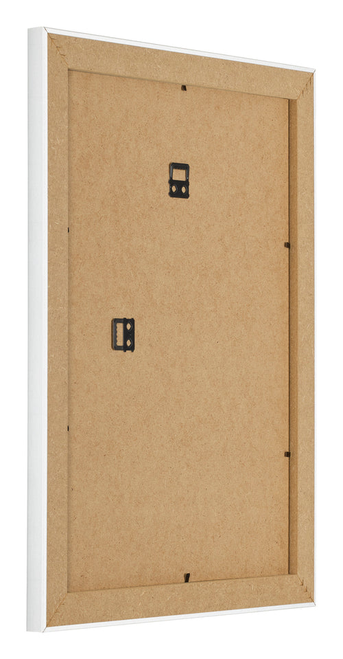 Photo Frame 18x24cm White Vintage MDF Pisa Back Oblique | Yourdecoration.co.uk