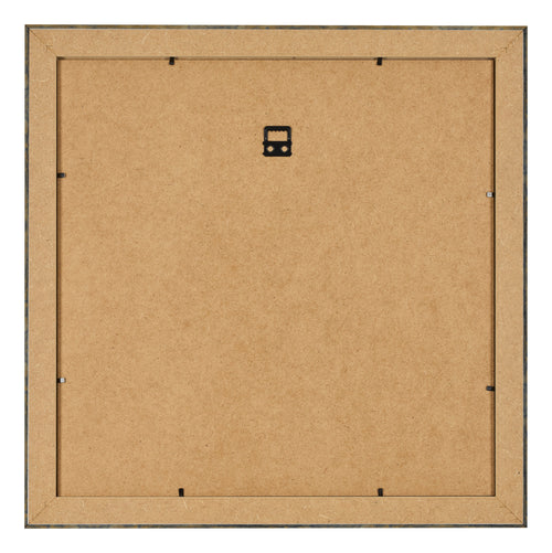 Photo Frame 20x20cm Blue Gold Melange MDF Pisa Back | Yourdecoration.co.uk