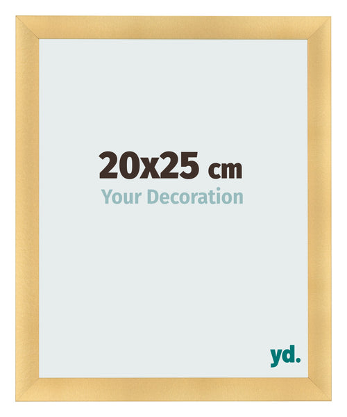 Photo Frame 20x25cm Gold Vintage MDF Pisa Front Size | Yourdecoration.co.uk