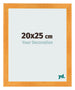 Photo Frame 20x25cm Orange MDF Pisa Front Size | Yourdecoration.co.uk