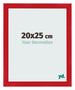 Photo Frame 20x25cm Red MDF Pisa Front Size | Yourdecoration.co.uk