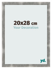 Photo Frame 20x28cm Metal Vintage MDF Pisa Front Size | Yourdecoration.co.uk