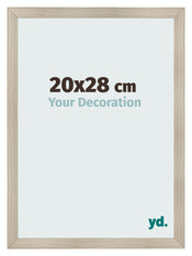 Photo Frame 20x28cm Oak Rustic MDF Pisa Front Size | Yourdecoration.co.uk