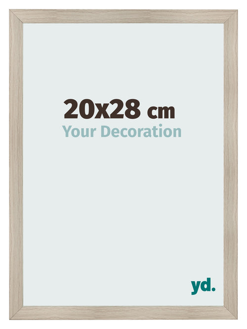 Photo Frame 20x28cm Oak Rustic MDF Pisa Front Size | Yourdecoration.co.uk