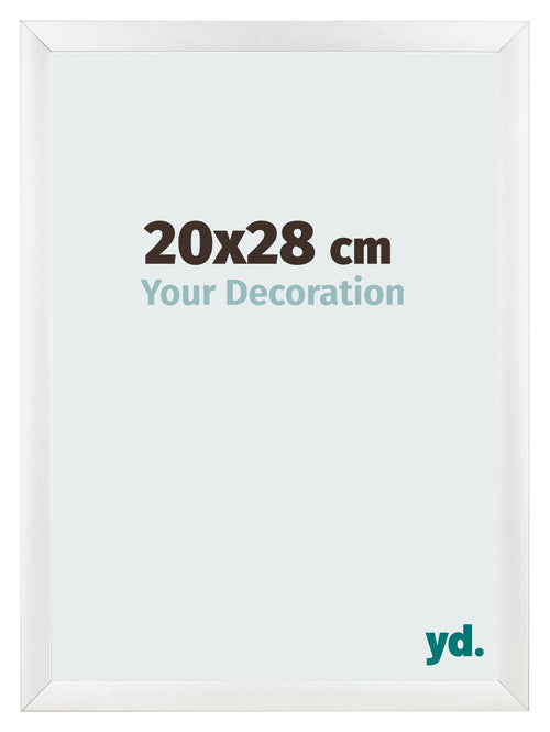 Photo Frame 20x28cm White Vintage MDF Pisa Front Size | Yourdecoration.co.uk