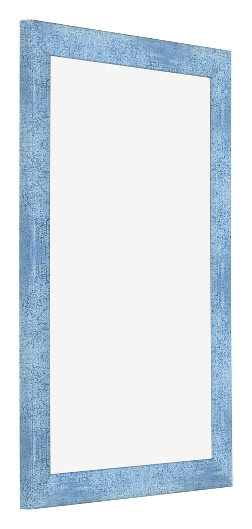 Photo Frame 20x30cm Clear Blue Swept MDF Pisa Front Oblique | Yourdecoration.co.uk