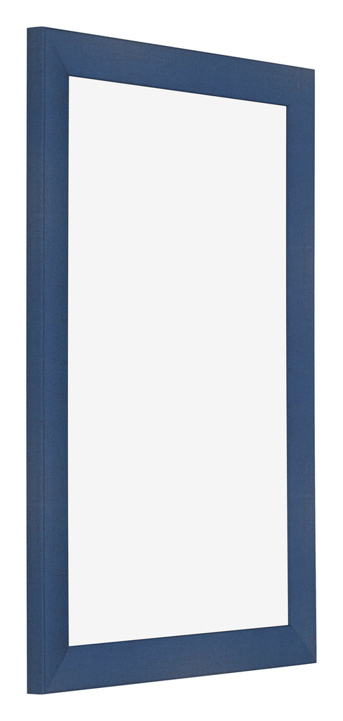 Photo Frame 20x30cm Dark Blue Swept MDF Pisa Front Oblique | Yourdecoration.co.uk