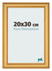 Photo Frame 20x30cm Gold Matte MDF Lazio Front Size | Yourdecoration.co.uk