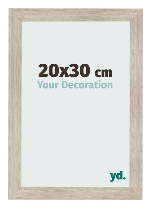 Photo Frame 20x30cm Oak Rustic MDF Pisa Front Size | Yourdecoration.co.uk