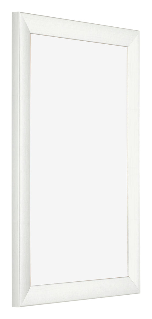 Photo Frame 20x30cm White Vintage MDF Pisa Front Oblique | Yourdecoration.co.uk