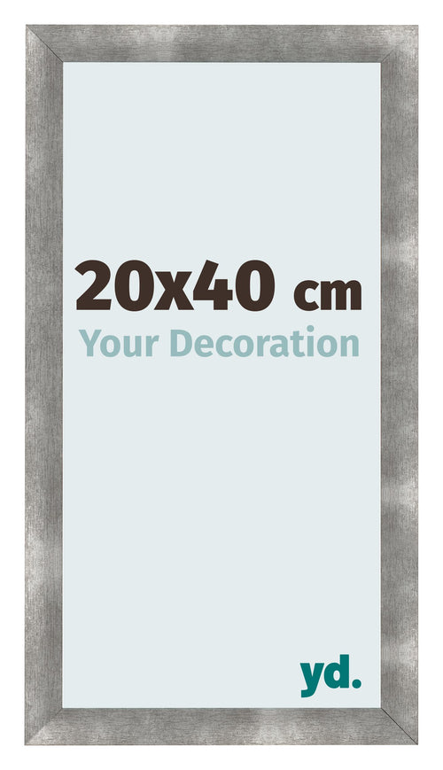 Photo Frame 20x40cm Metal Vintage MDF Pisa Front Size | Yourdecoration.co.uk