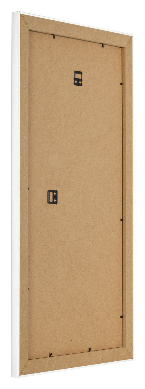 Photo Frame 20x40cm White Vintage MDF Pisa Back Oblique | Yourdecoration.co.uk