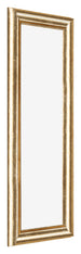 Photo Frame 20x60cm Gold Antique MDF Lazio Front Oblique | Yourdecoration.co.uk