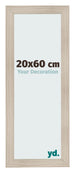 Photo Frame 20x60cm Oak Rustic MDF Pisa Front Size | Yourdecoration.co.uk