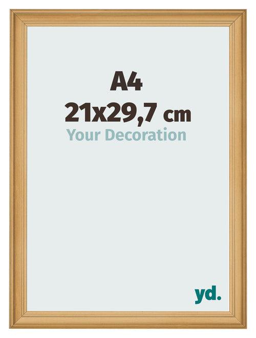 Photo Frame 21x29 7cm A4 Pine Woodgrain MDF Lazio Front Size | Yourdecoration.co.uk