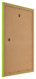 Photo Frame 21x30cm Green MDF Pisa Back Oblique | Yourdecoration.co.uk